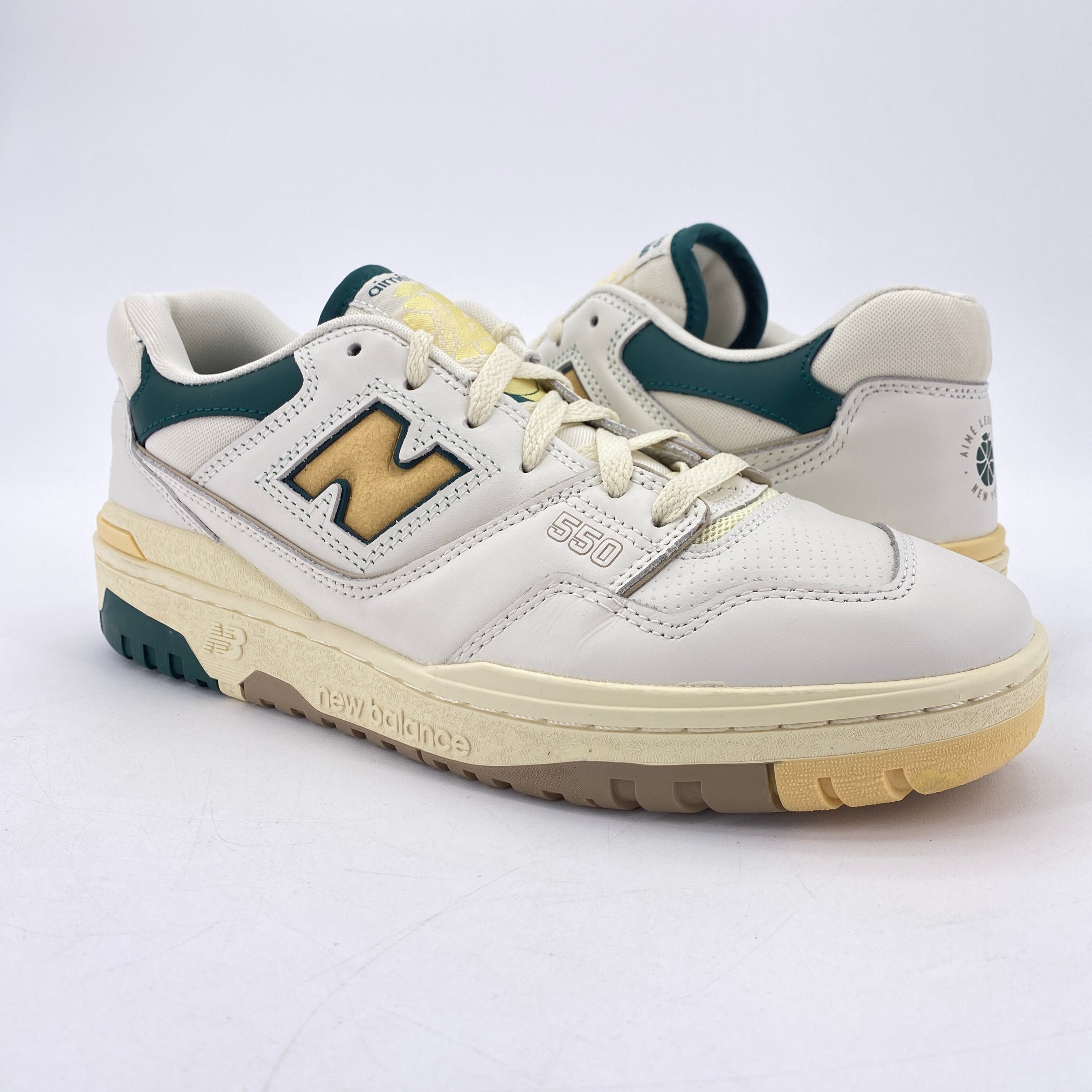 New Balance 550 &quot;Natural Green&quot; 2021 Used Size 8.5
