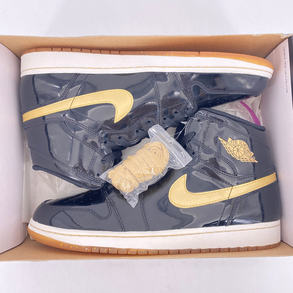 Air Jordan 1 Retro "Black Metallic Gold" 2013 New Size 11.5