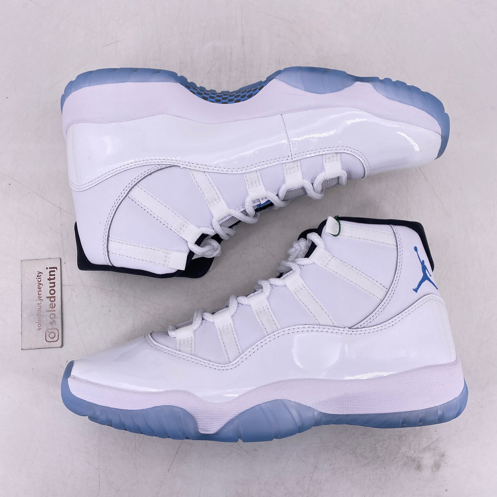 Air Jordan 11 Retro "Legend Blue" 2024 New Size 9.5