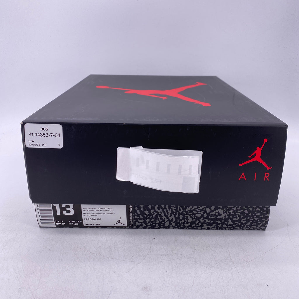 Air Jordan 3 Retro "Hall Of Fame" 2018 New Size 13