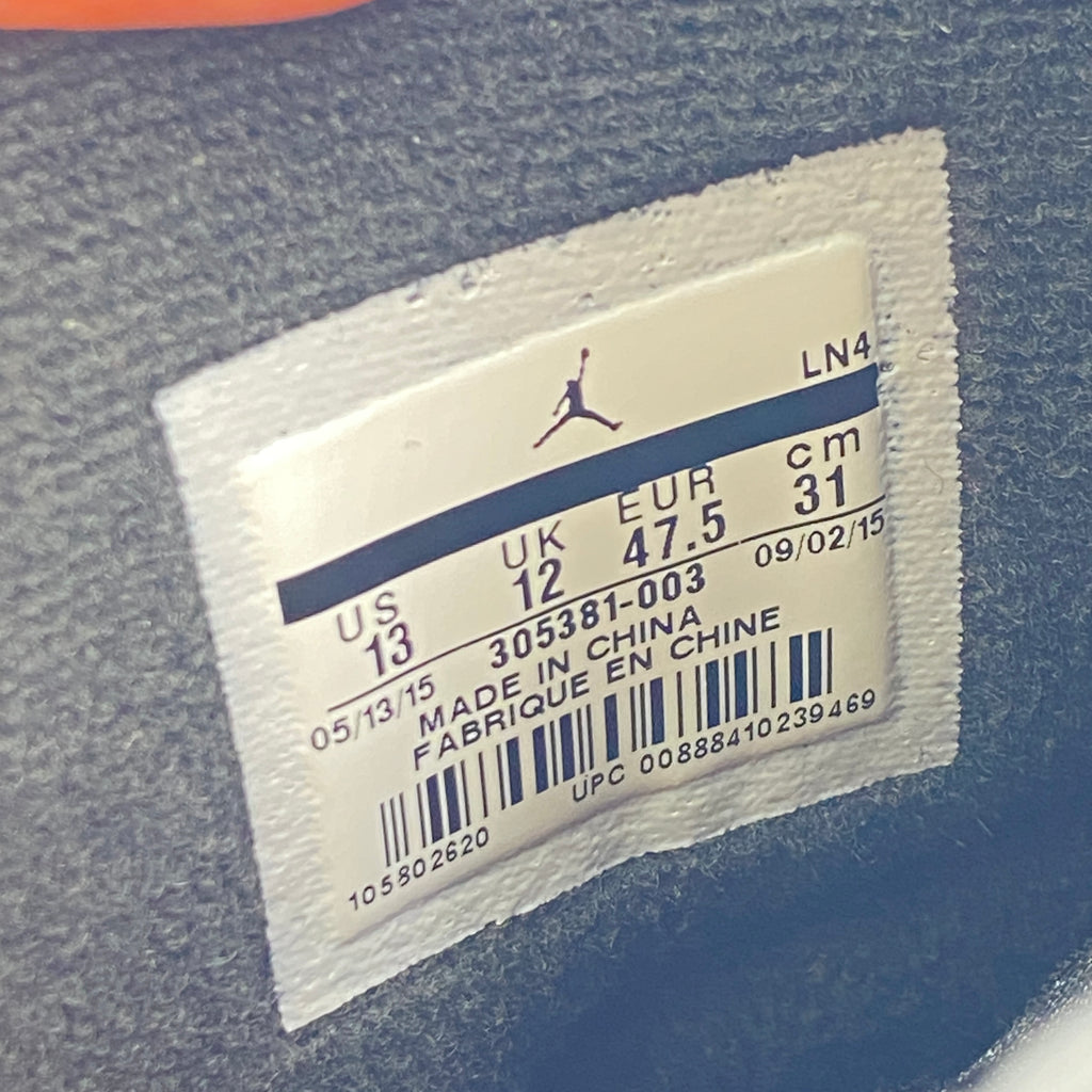 Air Jordan 8 Retro "Chrome" 2015 Used Size 13
