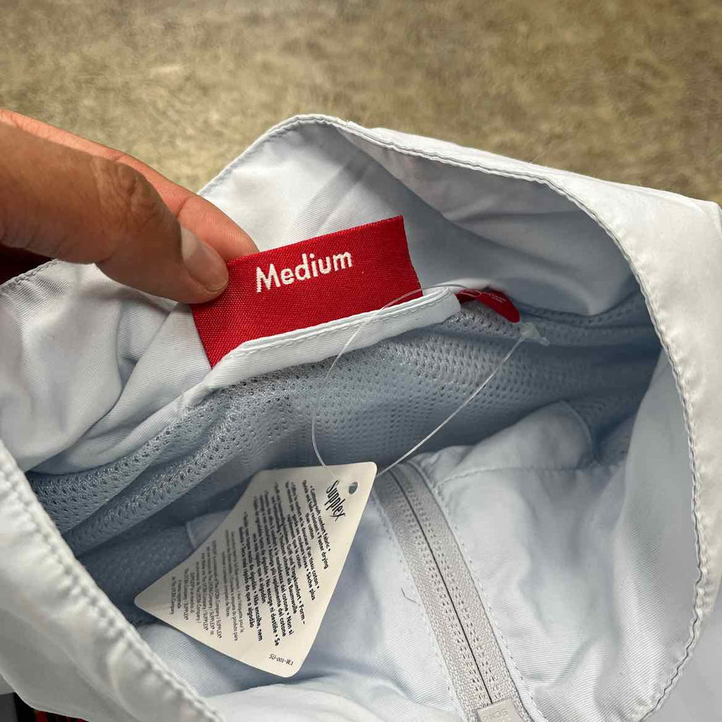 Supreme Track Jacket "CROSS" Baby Blue New Size M