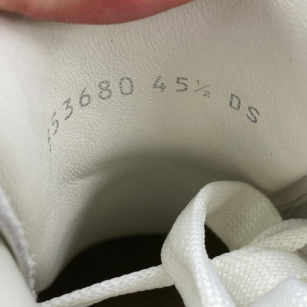 Alexander McQueen Oversized Sneaker "White Blue"  Used Size 45.5