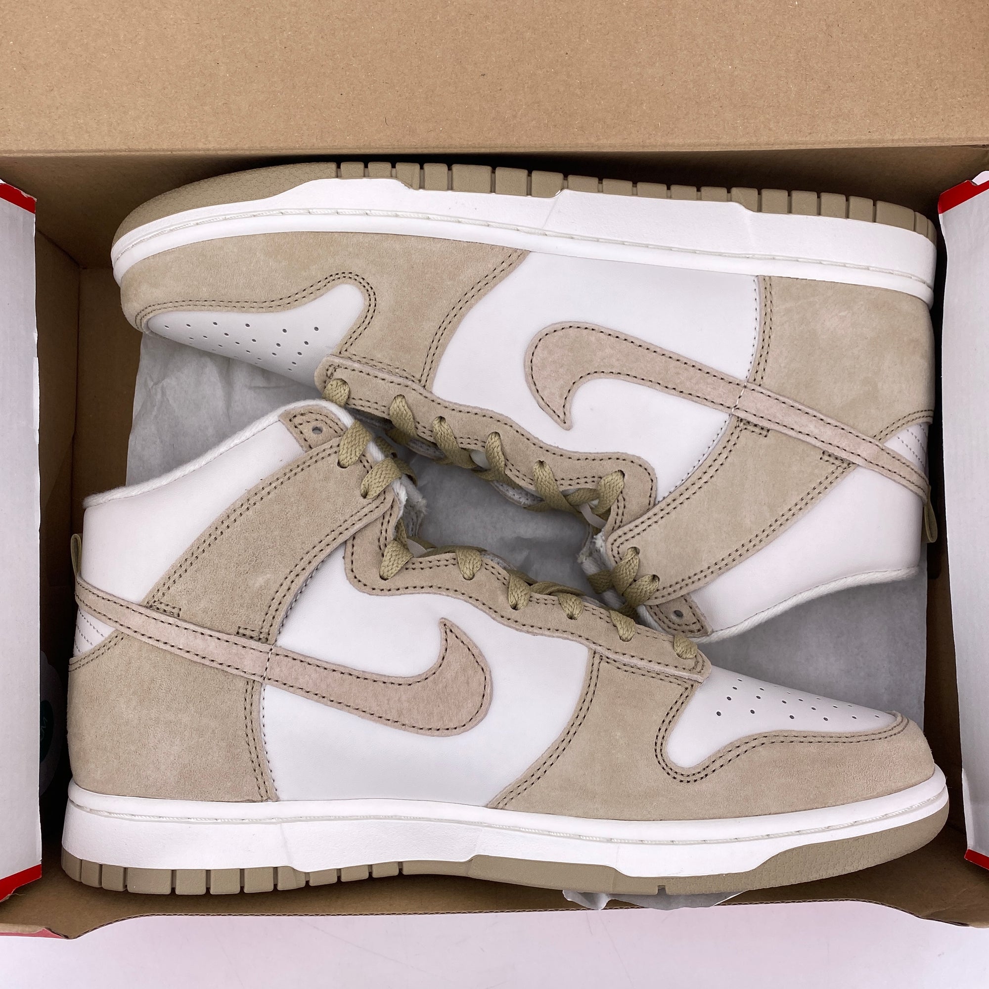 Nike Dunk High &quot;Tan Suede&quot; 2022 New Size 10.5