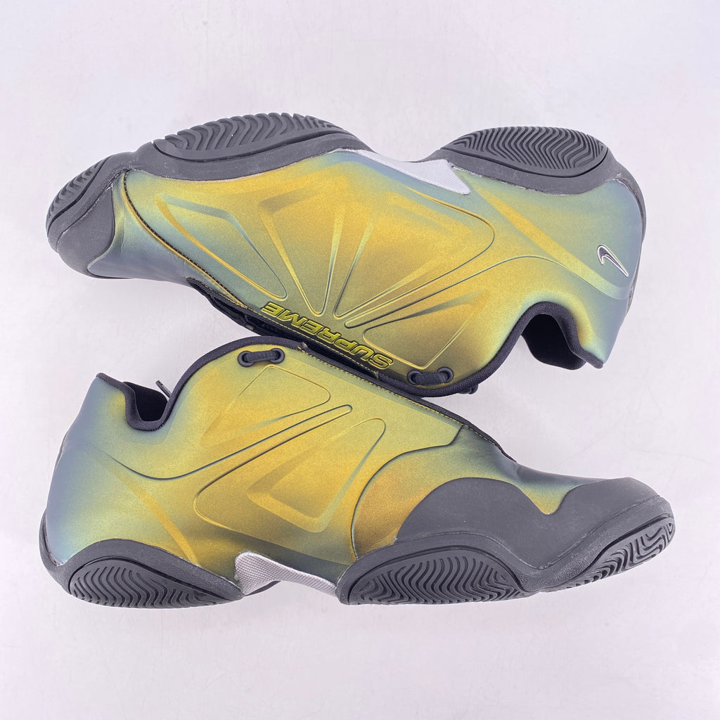 Nike Air Zoom Courtposite SP "Supreme Metallic Gold" 2023 Used Size 10