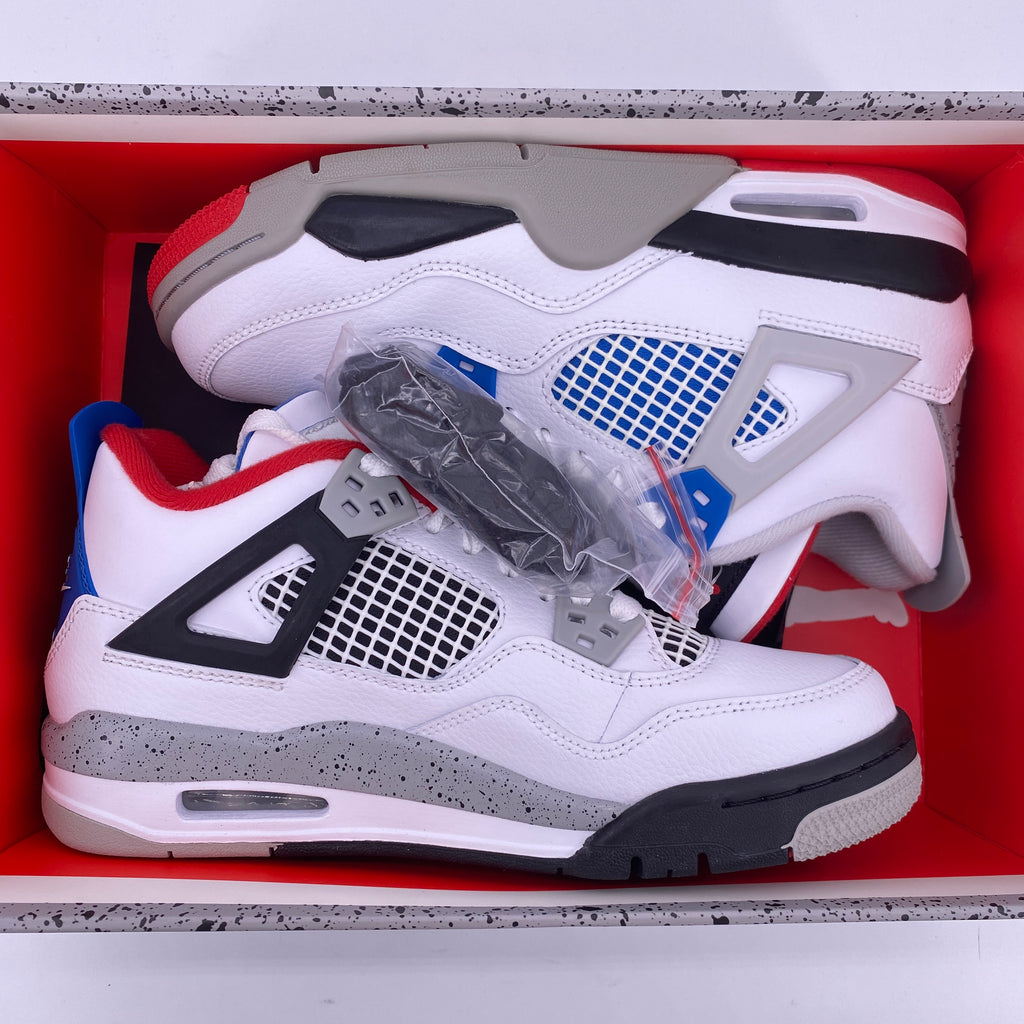 Air Jordan (GS) 4 Retro "What The" 2019 New Size 5Y