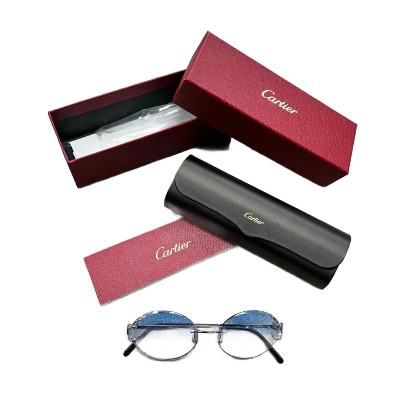 Cartier Sunglasses &quot;BIG C DIAMOND CUT&quot; New