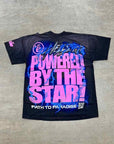 Hellstar T-Shirt "POWERED BY THE STAR" Black New Size XS