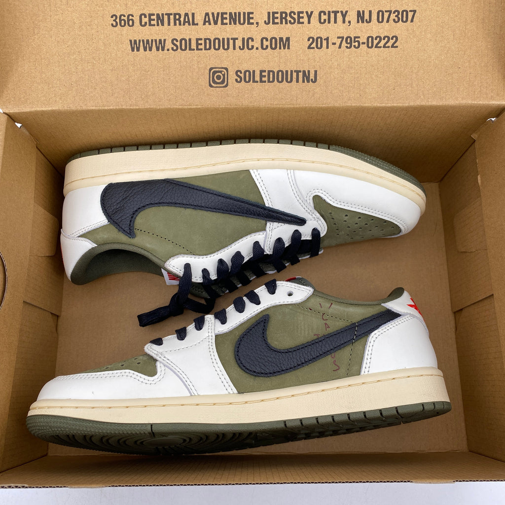 Air Jordan 1 Retro Low "Travis Scott Medium Olive" 2024 Used Size 8