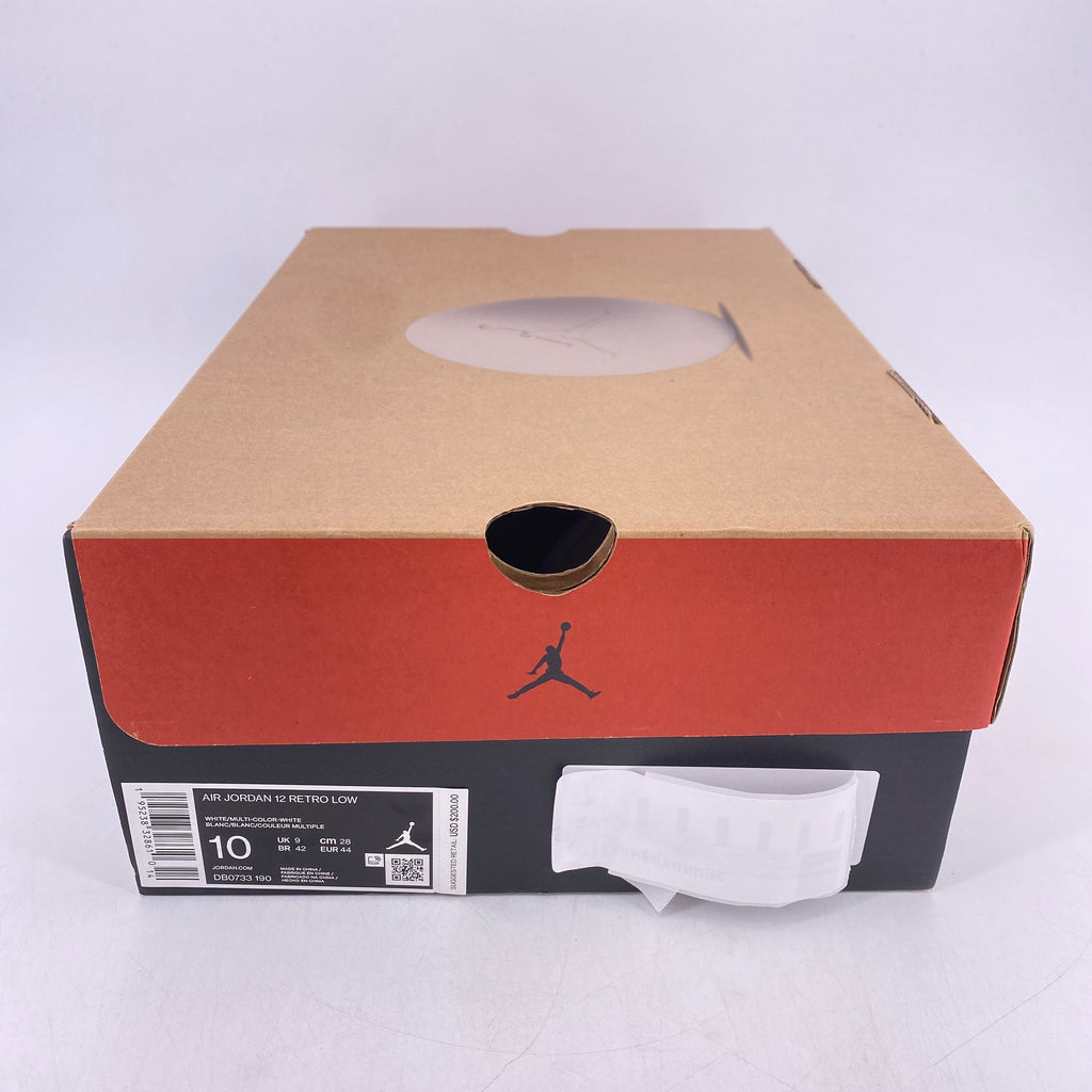 Air Jordan 12 Retro Low "Easter" 2021 New Size 10