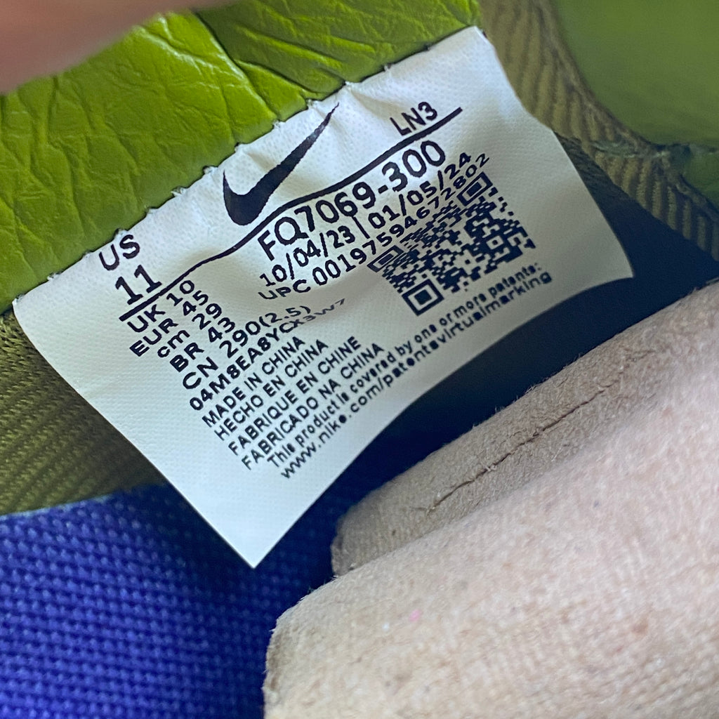 Nike Air Force 1 Low "Cpfm Moss" 2024 Used Size 11