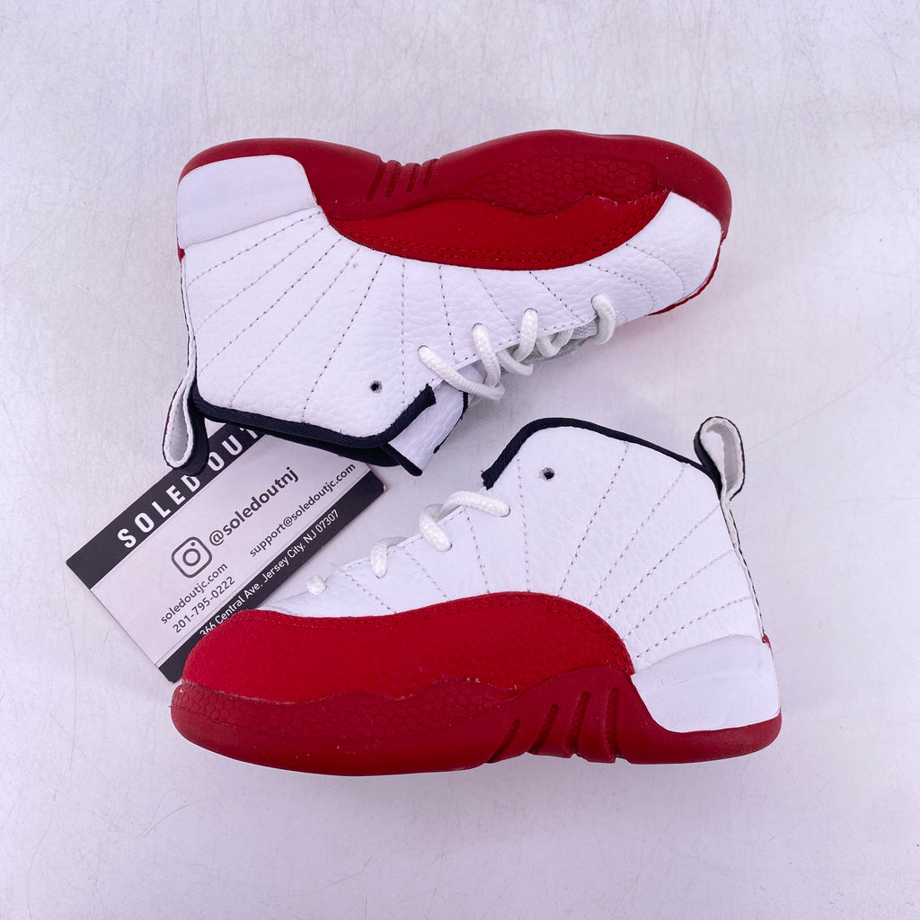 Air Jordan (TD) 12 Retro "Cherry" 2023 New Size 7C