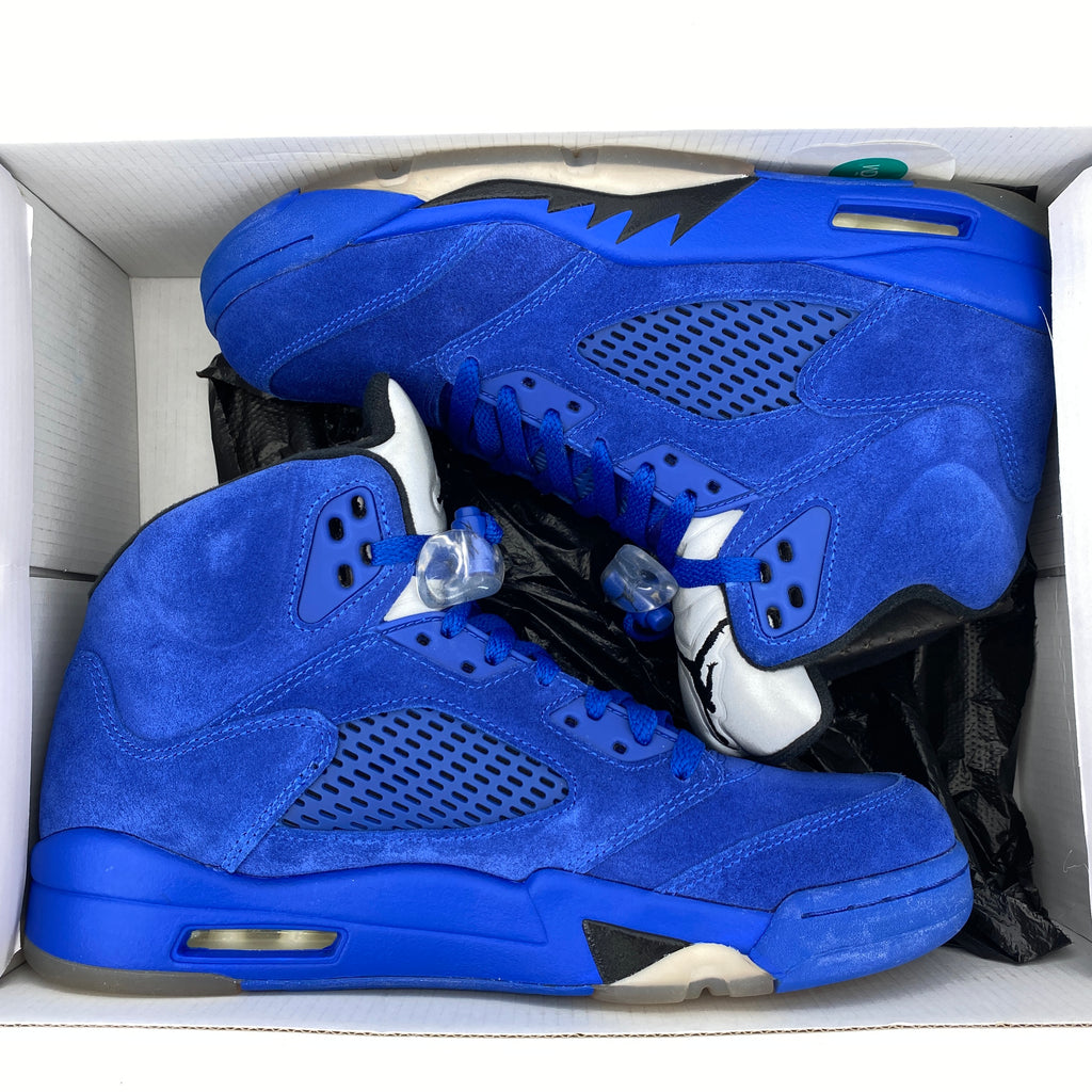 Air Jordan 5 Retro "Blue Suede" 2017 New Size 8