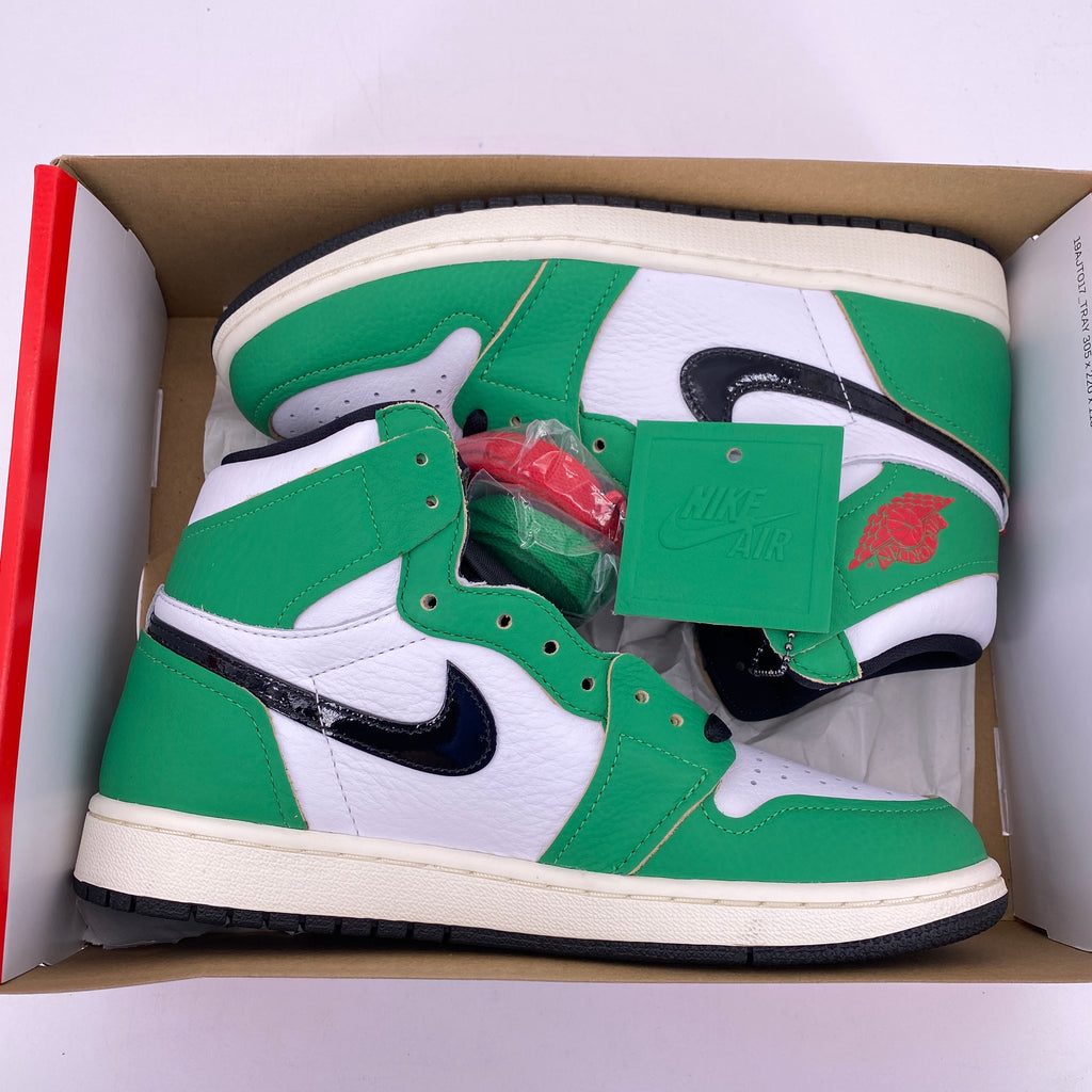 Air Jordan (W) 1 Retro High OG "Lucky Green" 2020 New Size 8.5W