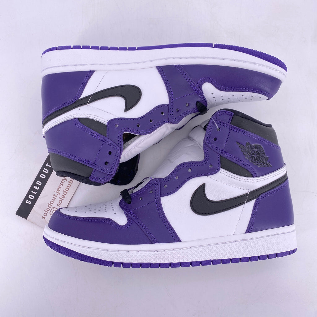 Air Jordan 1 Retro High OG "Court Purple 2.0" 2020 New Size 7.5