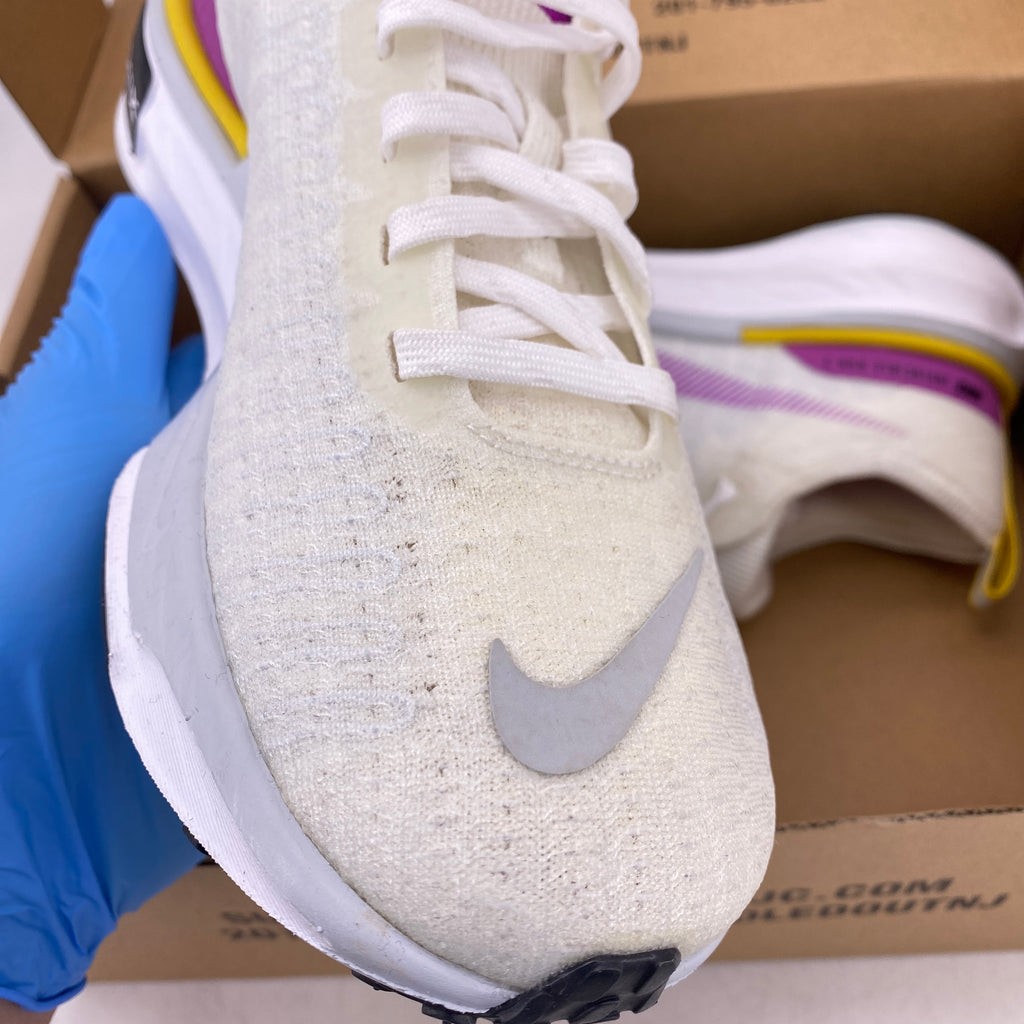 Nike (W) ZoomX Invincible Run 3 "White Vivid Purple" 2023 New Size 7.5W