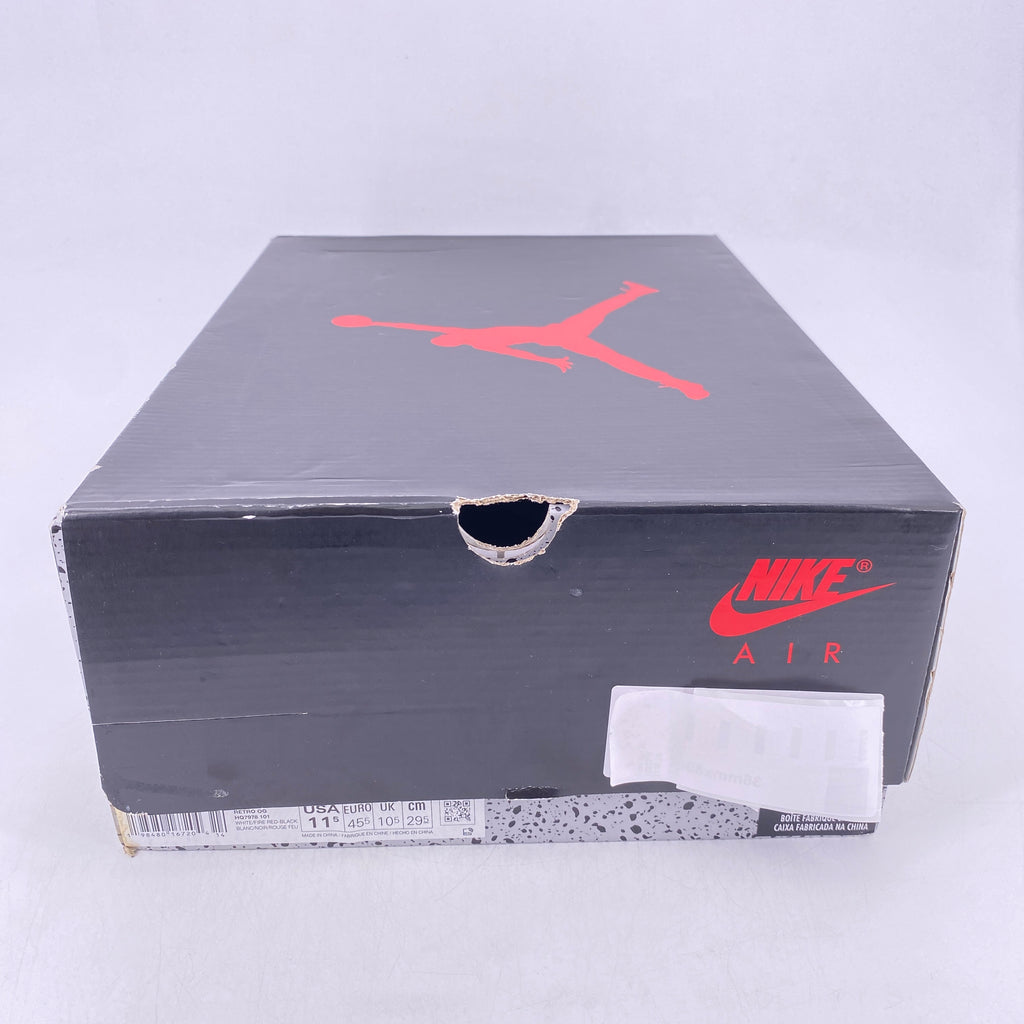 Air Jordan 5 Retro "Fire Red Black Tongue" 2025 Used Size 11.5