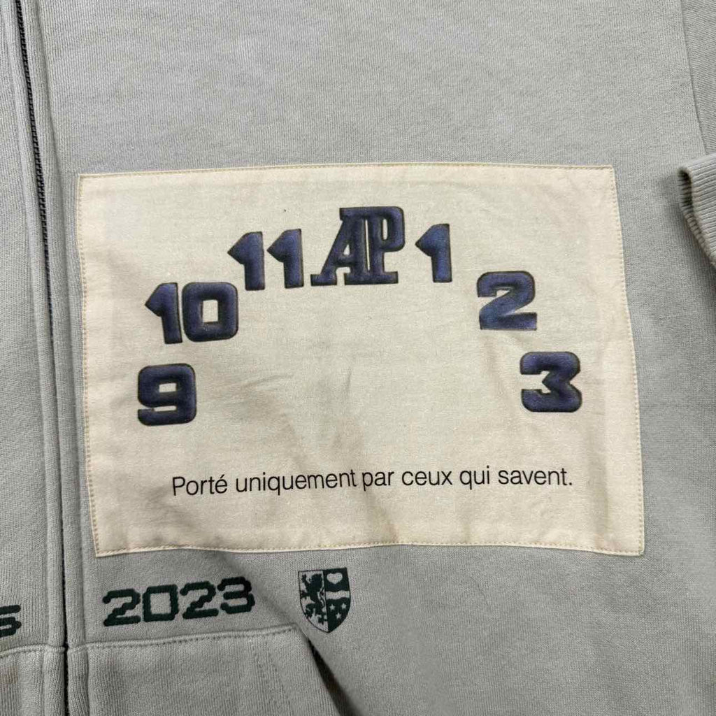 Travis Scott Zip Up "AUDEMARS PIGUET LE BRASSUS" Khaki Used Size L