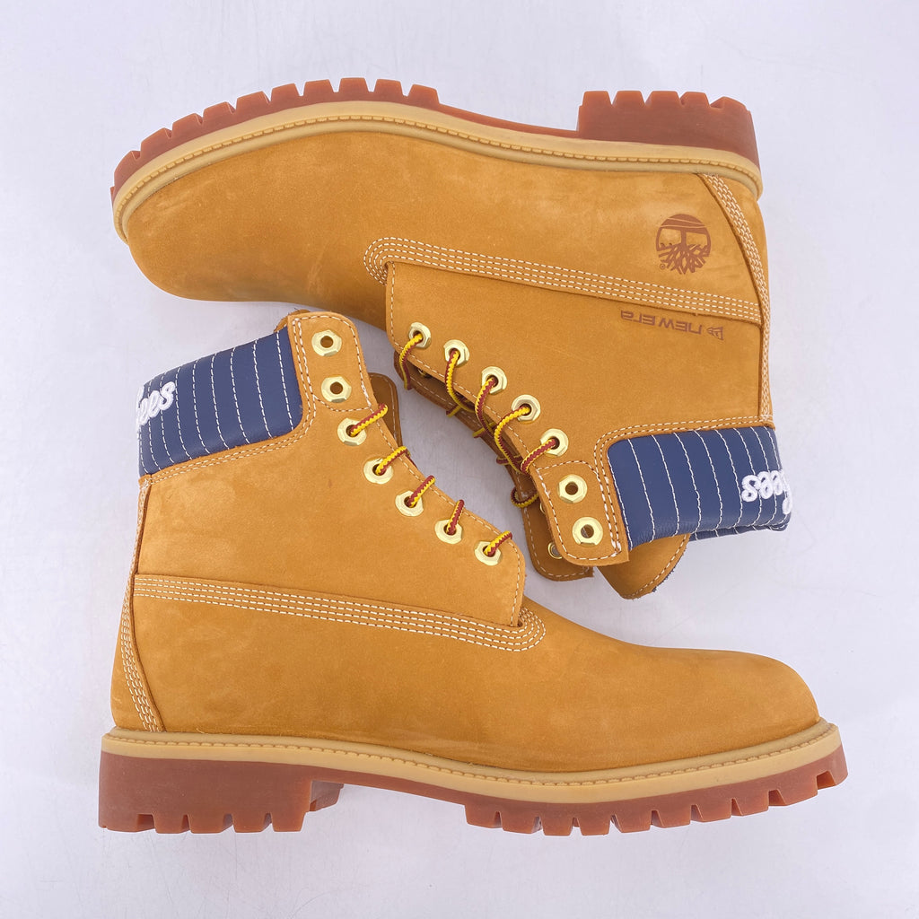 Timberland 6 Inch Boot "New Era X Mlb Yankees Wheat" 2026 New Size 8.5