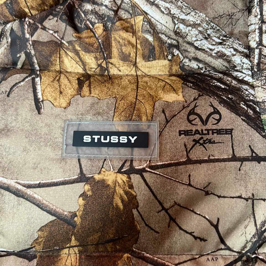 Stussy Jacket "REAL TREE CAMO" Green Used Size S