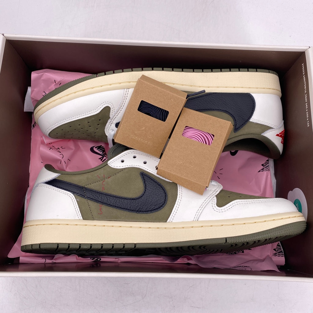 Air Jordan 1 Low OG SP "Travis Scott Medium Olive" 2024 New Size 13