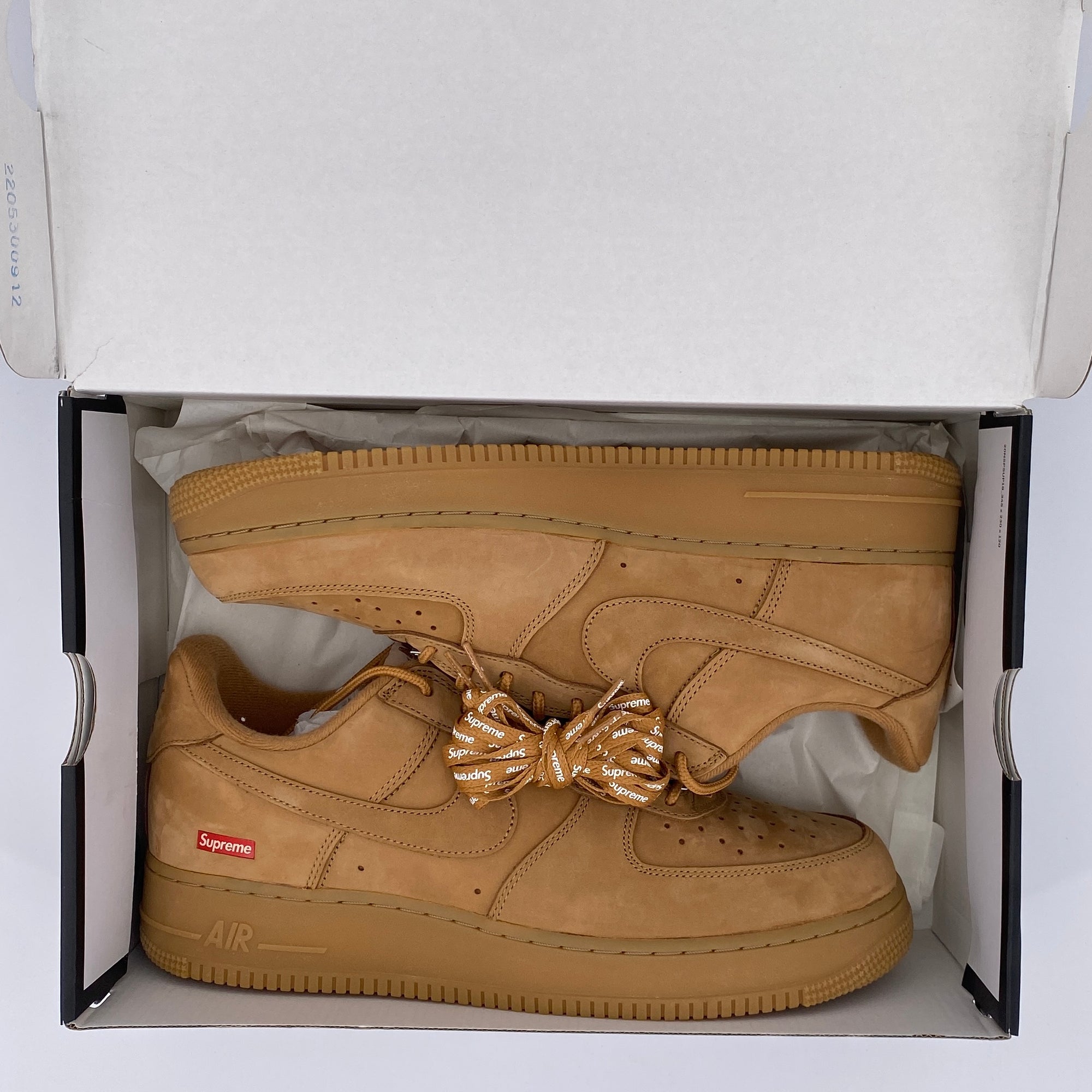 Nike Air Force 1 Low &quot;Supreme Wheat&quot; 2021 New Size 12