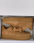 Nike Air Force 1 Low "Supreme Wheat" 2021 New Size 12
