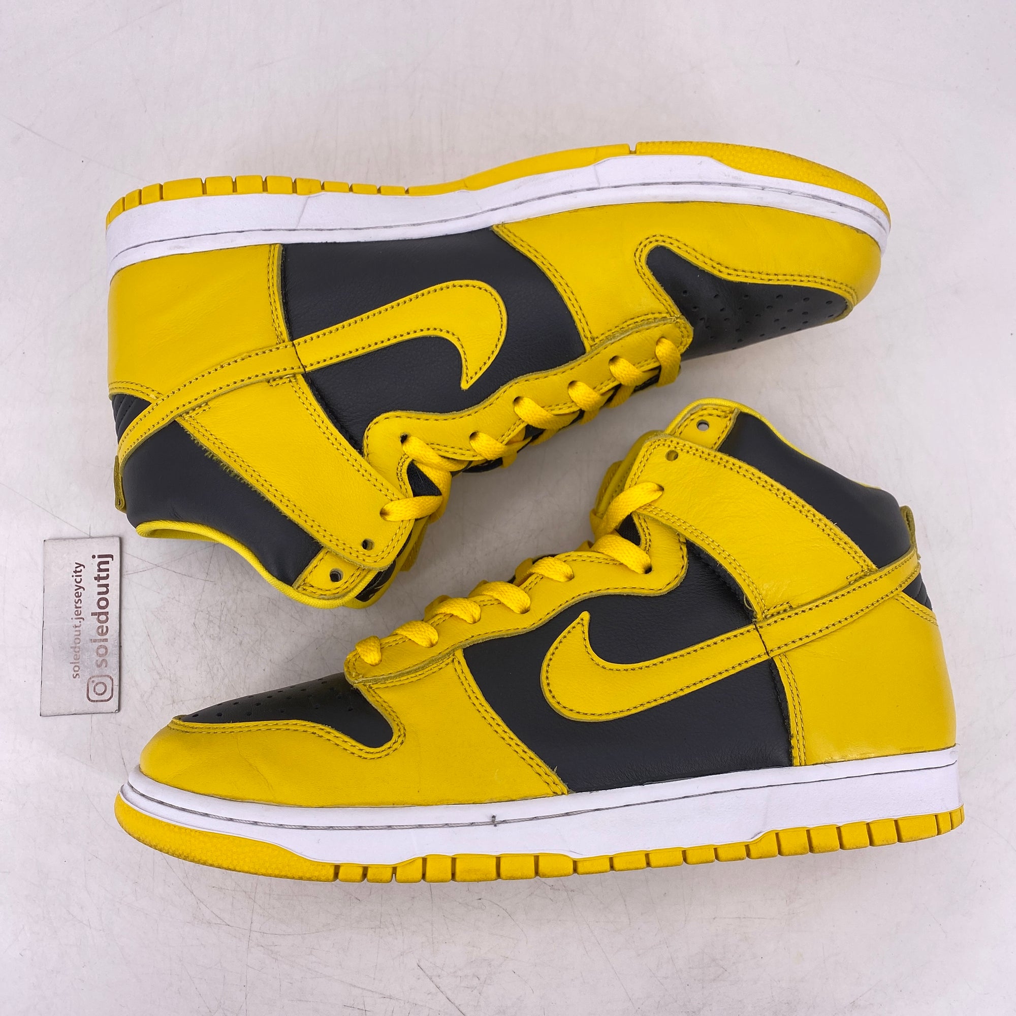 Nike Dunk High &quot;Iowa&quot; 2020 Used Size 11.5