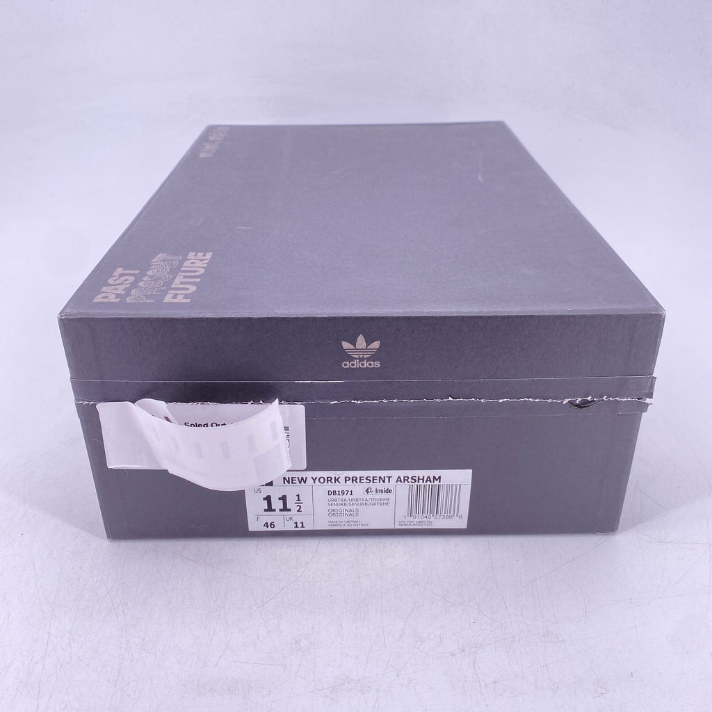Adidas New York Present "Daniel Arsham Grey" 2017 New Size 11.5