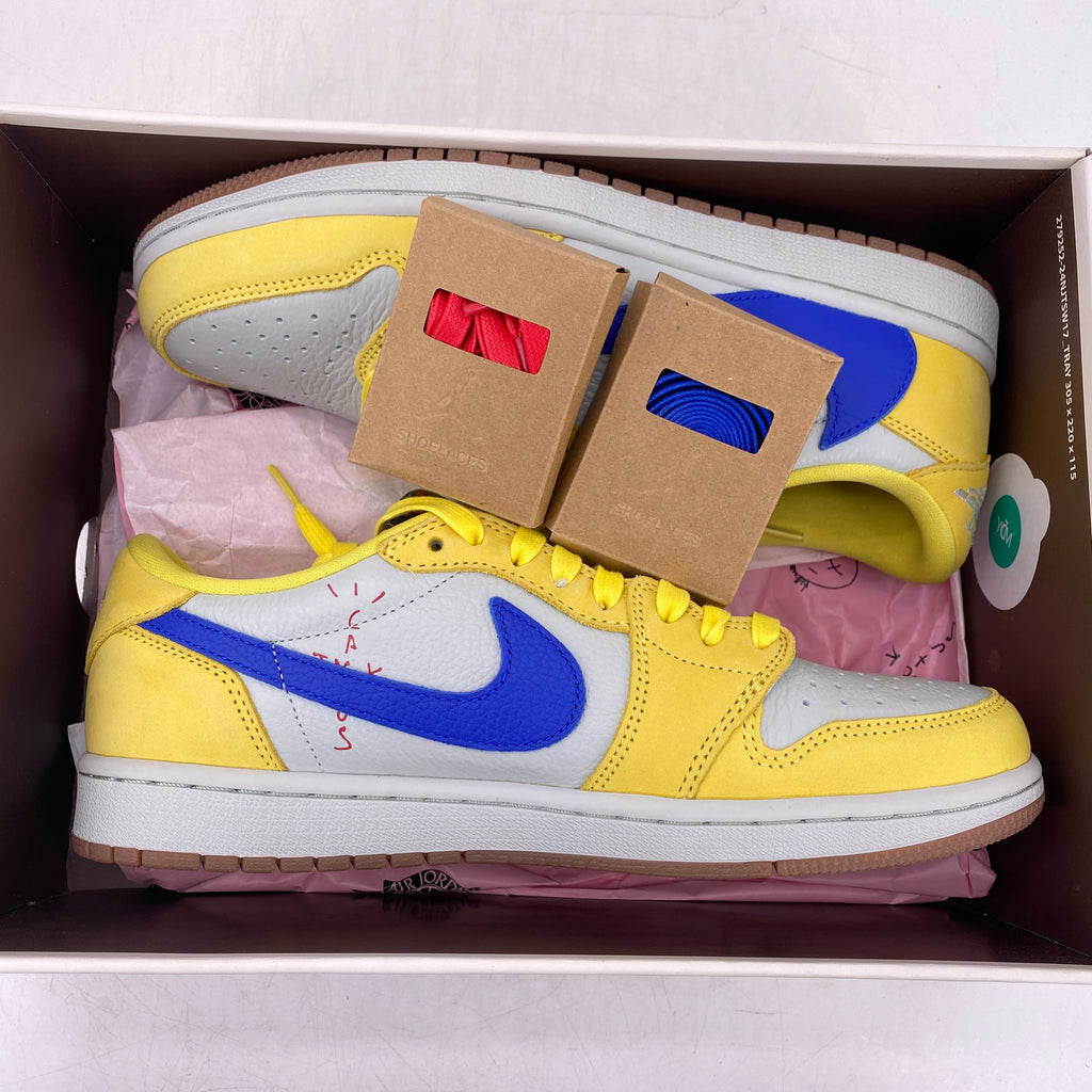 Air Jordan (W) 1 Low "Canary" 2024 Used Size 9.5W