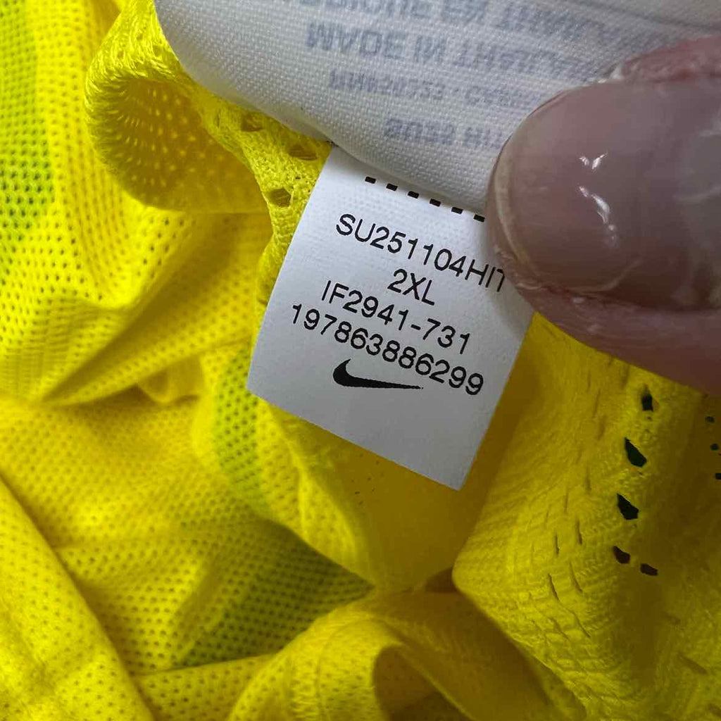 Nike Jersey "RONALDINHO REISSUE" Yellow New Size 2XL