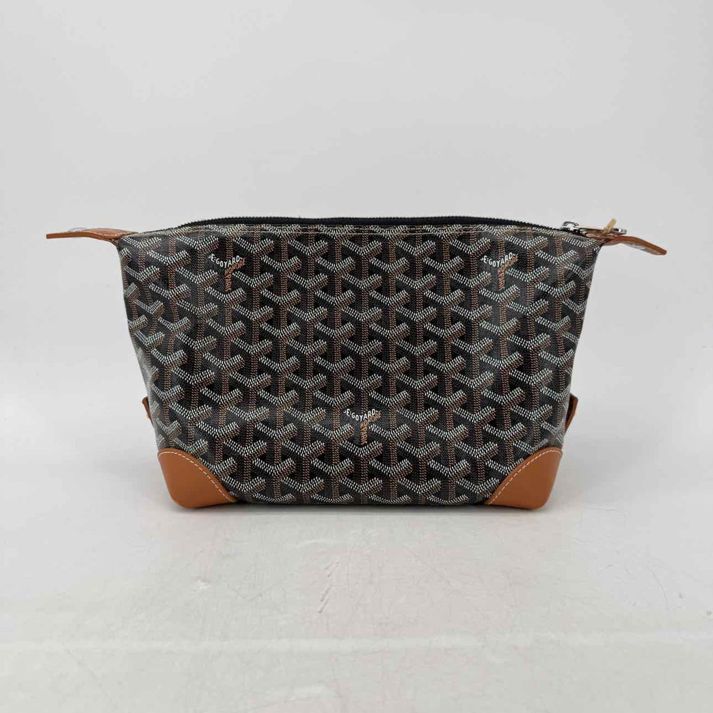 Goyard Pouch "BOEING TROUSSE DE TOILETTE" Used Brown Size 25
