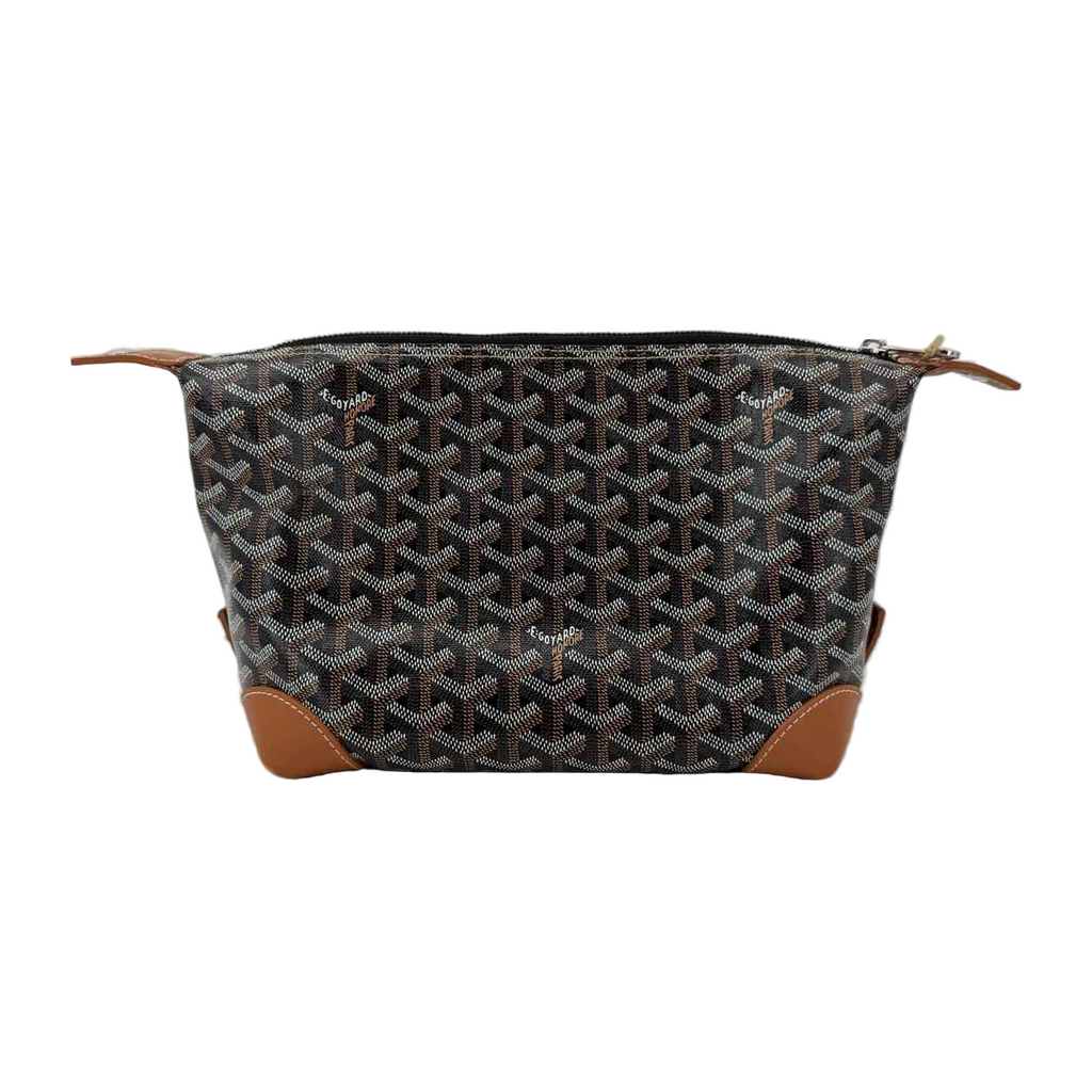Goyard Pouch "BOEING TROUSSE DE TOILETTE" Used Brown Size 25