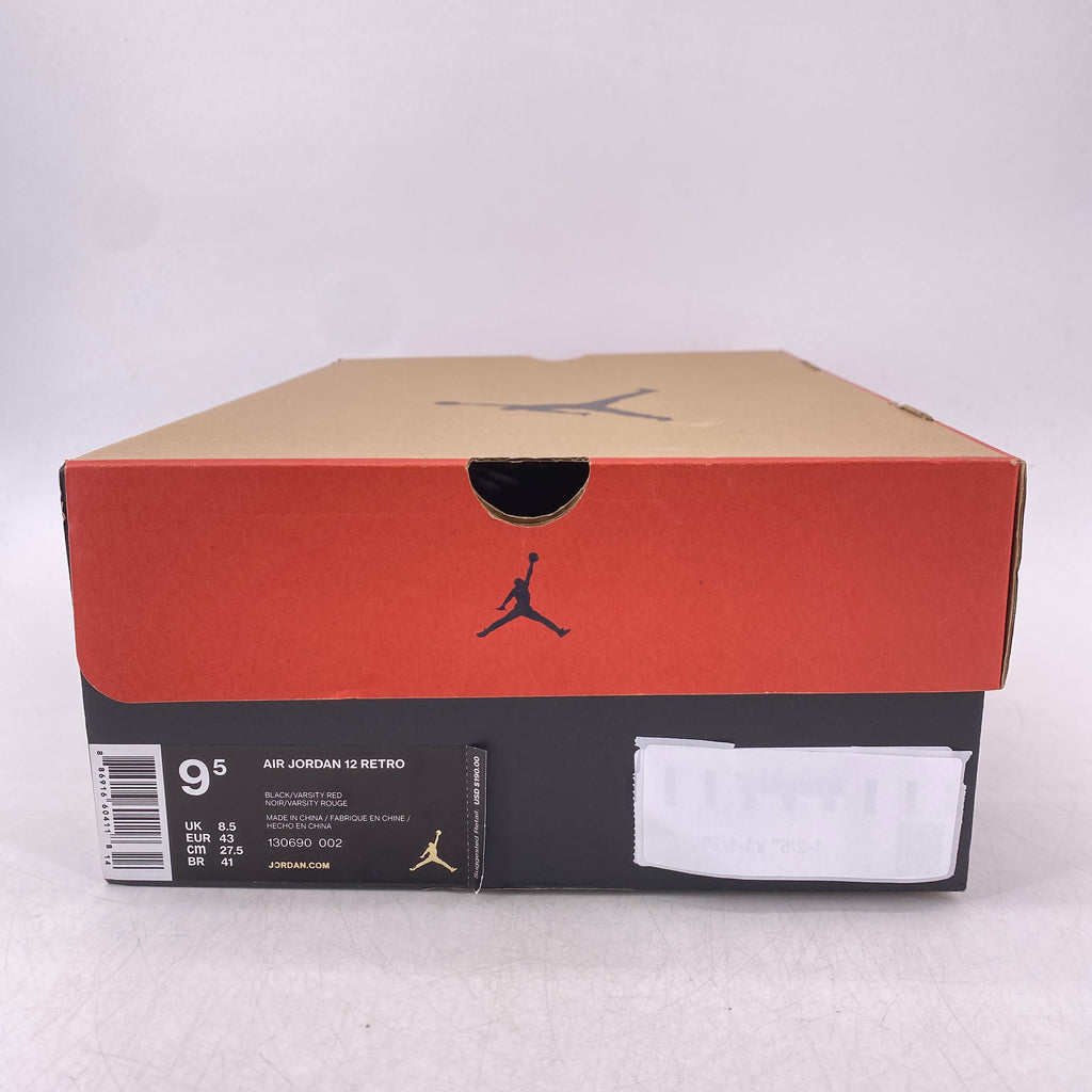 Air Jordan 12 Retro "Flu Game" 2016 New Size 9.5