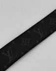 Louis Vuitton Belt "SILVER BUCKLE" Used Black Size 36