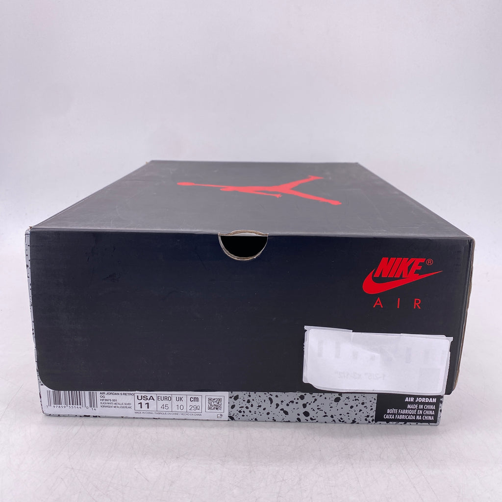 Air Jordan 5 Retro "Black Metallic Reimagined" 2025 Used Size 11