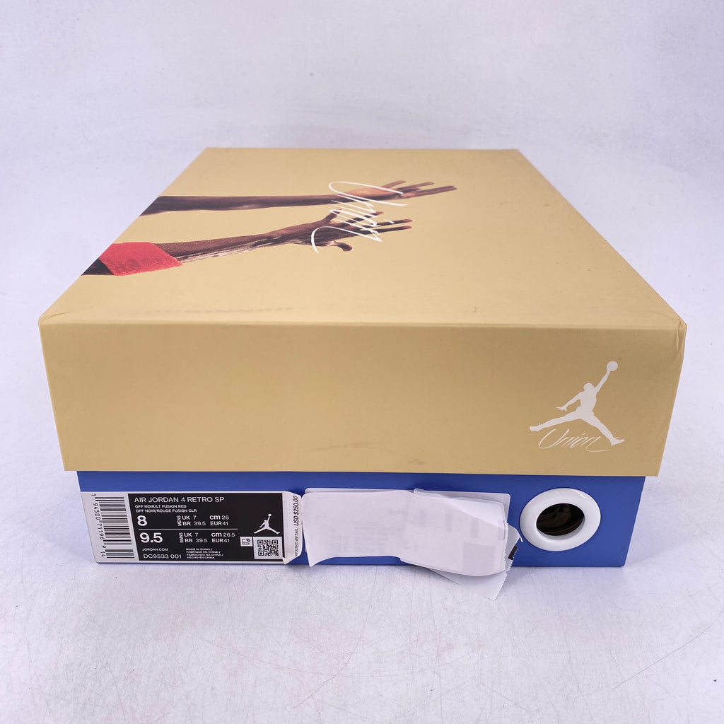 Air Jordan 4 Retro "Union Off Noir" 2020 Used Size 8