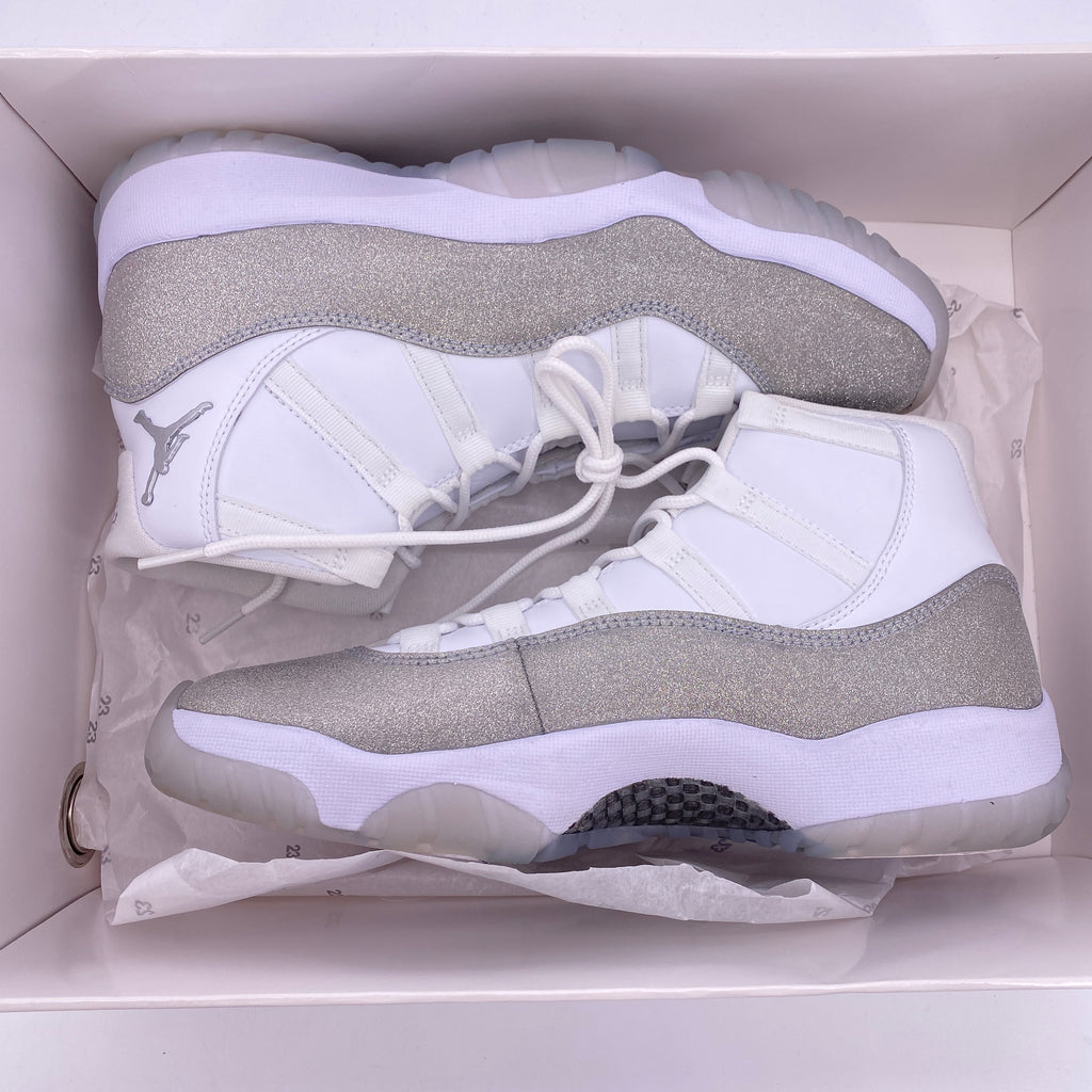 Air Jordan (W) 11 Retro "White Metallic Silver" 2019 Used Size 10W