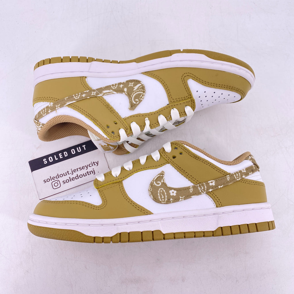 Nike (W) Dunk Low "Paisley Pack Barley" 2022 New Size 6.5W