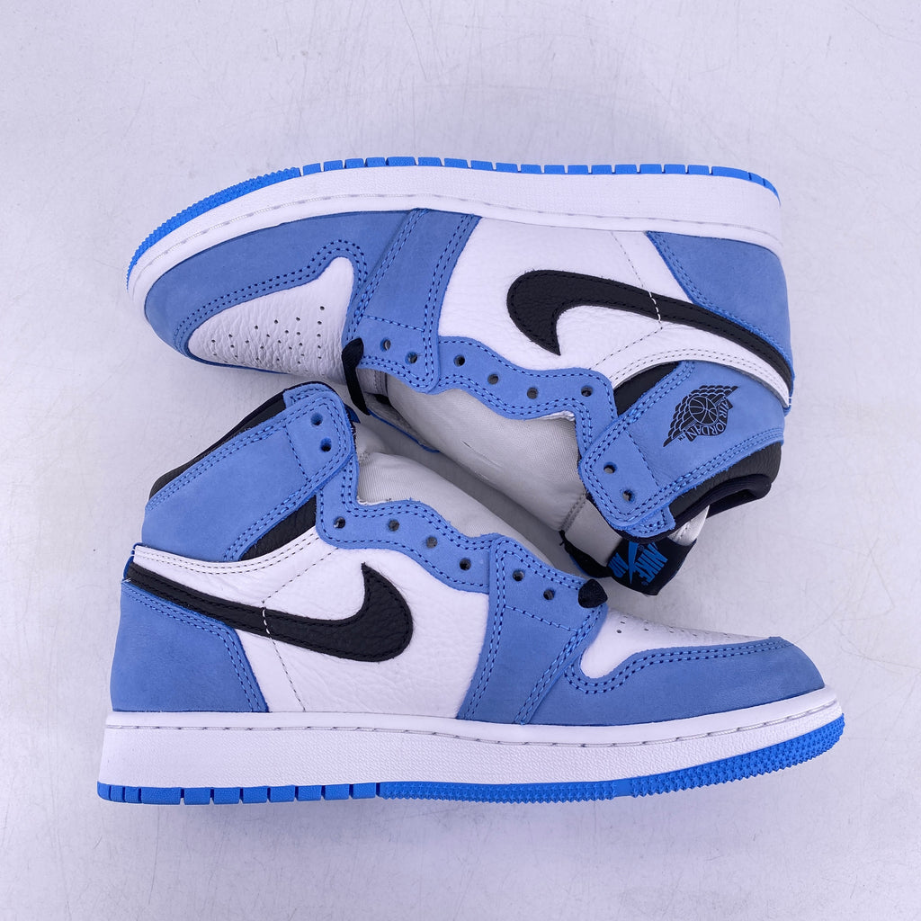 Air Jordan (GS) 1 Retro High OG "University Blue" 2021 New Size 4.5Y