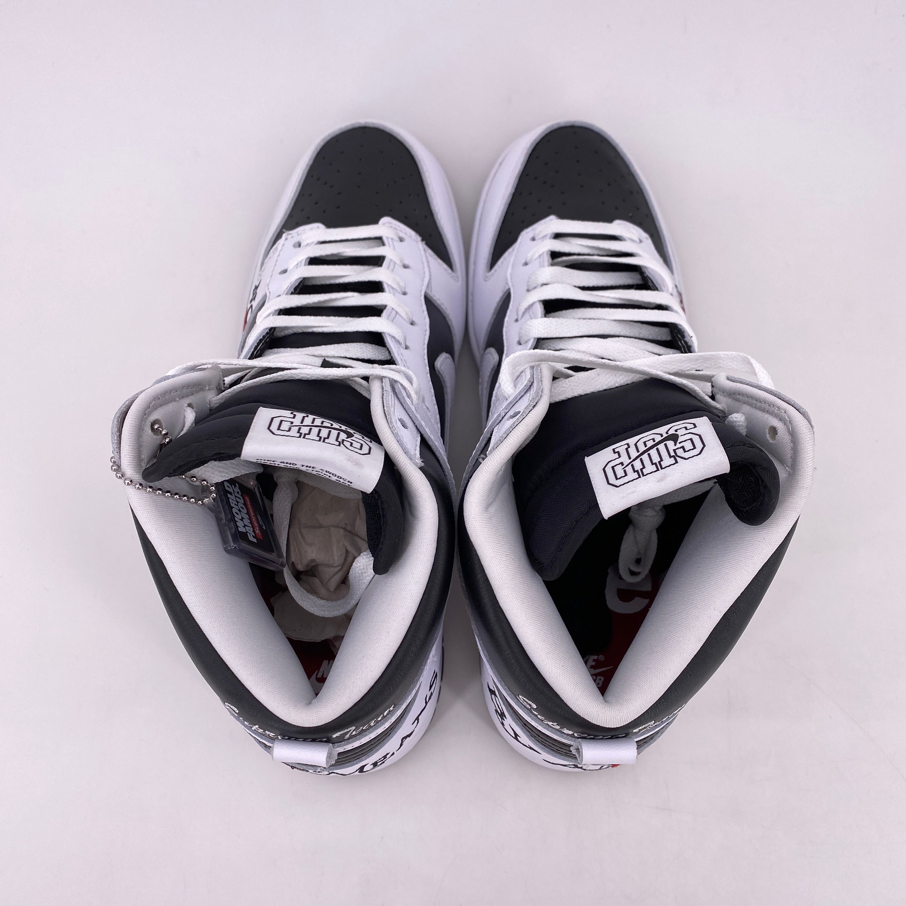 Nike SB Dunk High &quot;Supreme Black&quot; 2022 New Size 10.5