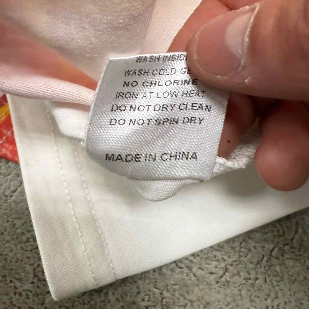 Vale T-Shirt "VALLEY ATHLETICS" White New Size 2XL