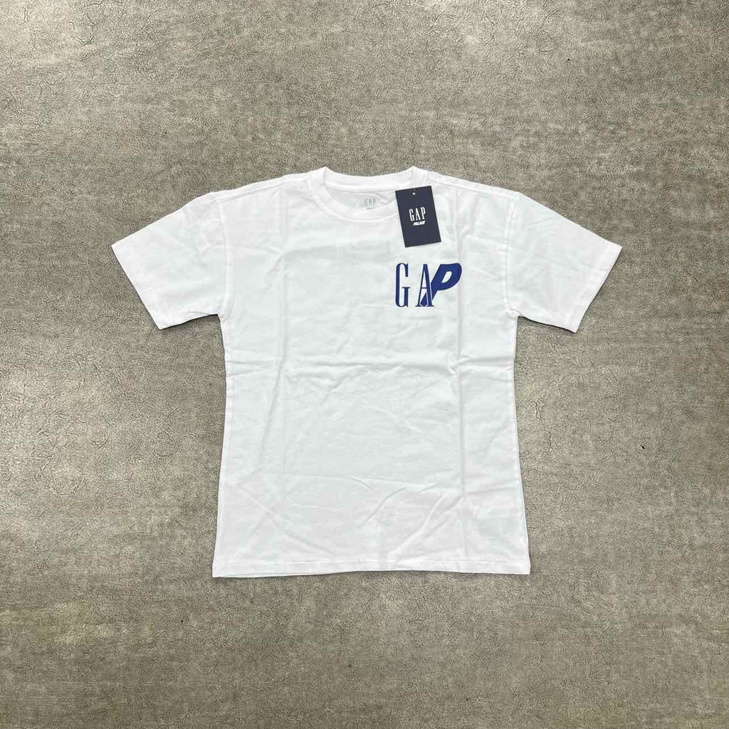 GAP T-Shirt "GAP X PALACE" White New Size XL (KIDS)