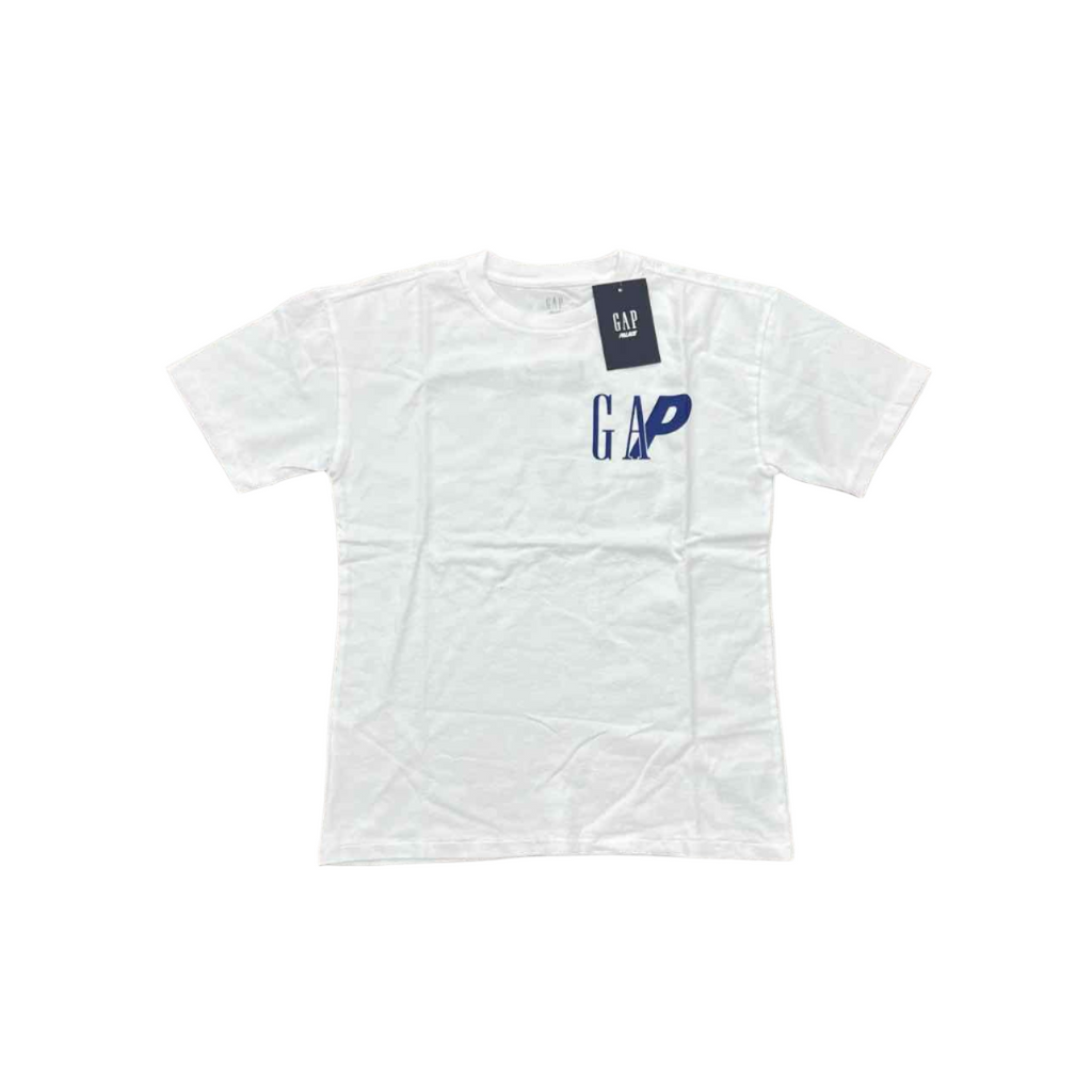 GAP T-Shirt "GAP X PALACE" White New Size XL (KIDS)