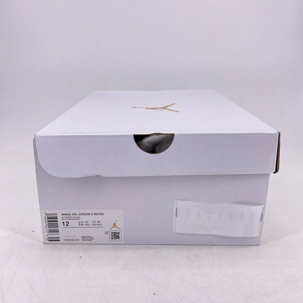 Air Jordan (W) 3 Retro "Off Noir" 2023 New Size 12W