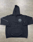 Chrome Hearts Hoodie "GLITTER" Black New Size 2XL