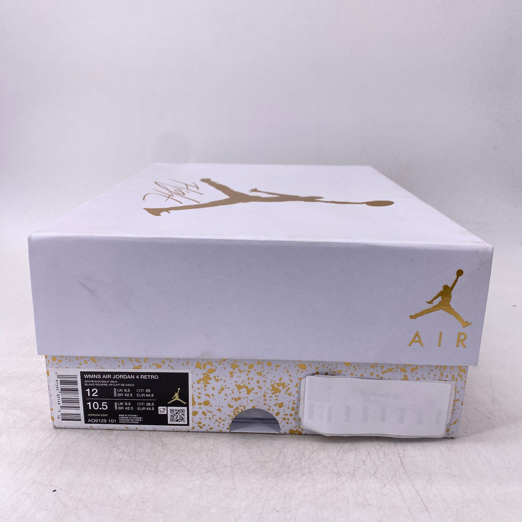 Air Jordan (W) 4 Retro "Vivid Sulfur" 2024 New Size 12W