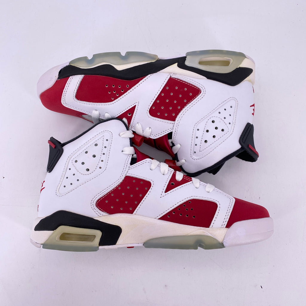 Air Jordan (GS) 6 Retro "Carmine" 2021 New Size 4Y