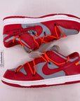 Nike Dunk Low / OW "University Red" 2019 Used Size 11