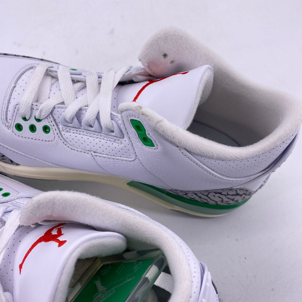 Air Jordan (W) 3 Retro "Lucky Green" 2023 New Size 9W